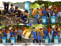 Belajar Membuat Pupuk Kompos, SMP Negeri 2 Diwek Siap Menjaga Lingkungan 